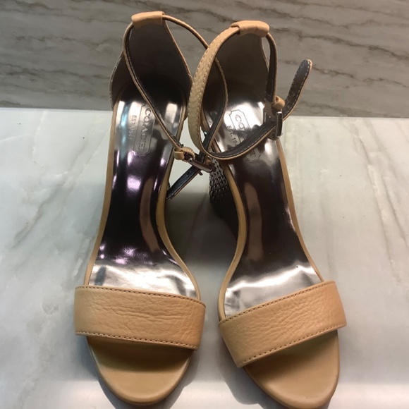 Coach Silver Wedges - Picture 5 of 6